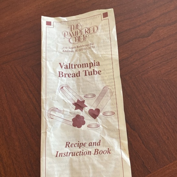 Pampered Chef Bread Tube for bread or ice cream sandwiches - flower - Valtrompia - Picture 6 of 8